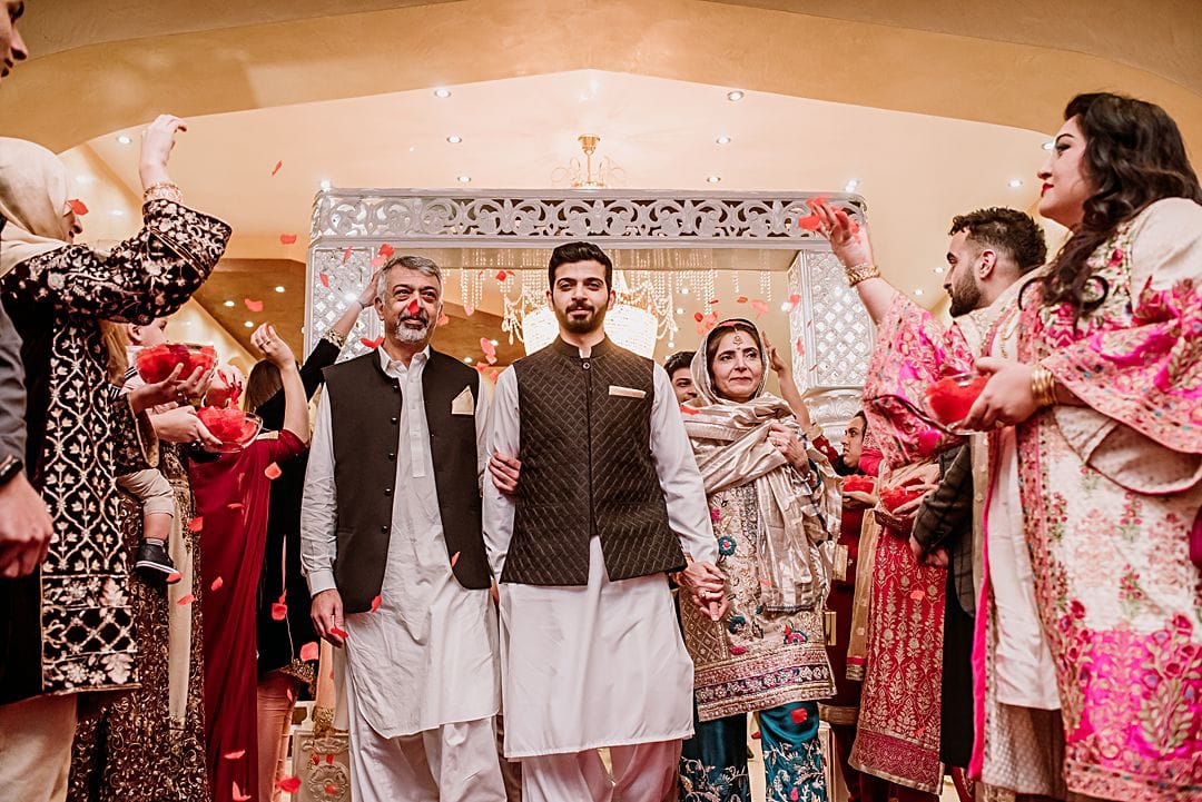 Muslim Wedding Photographer - arrival of the groom