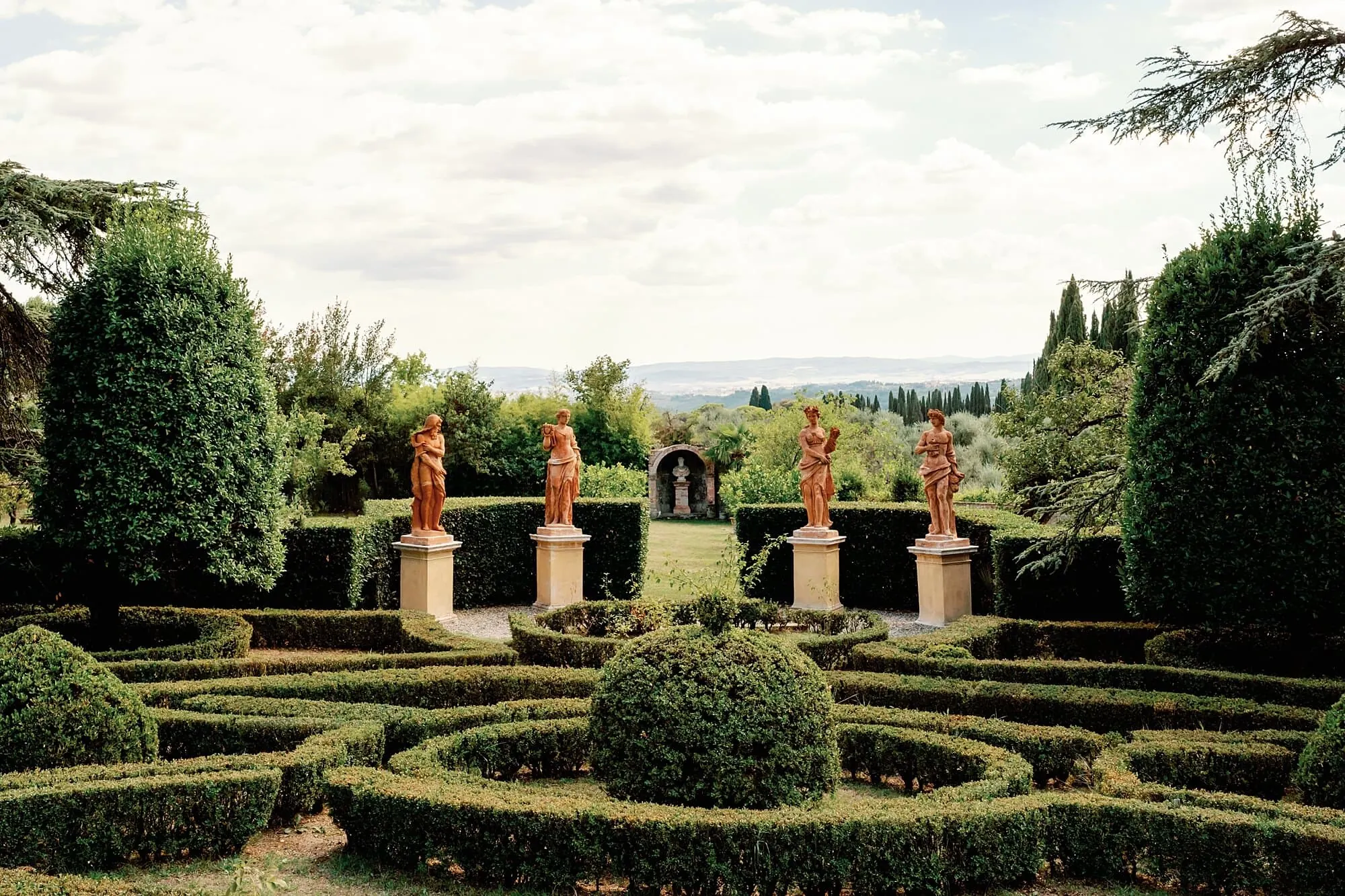 villa catignano the gardens