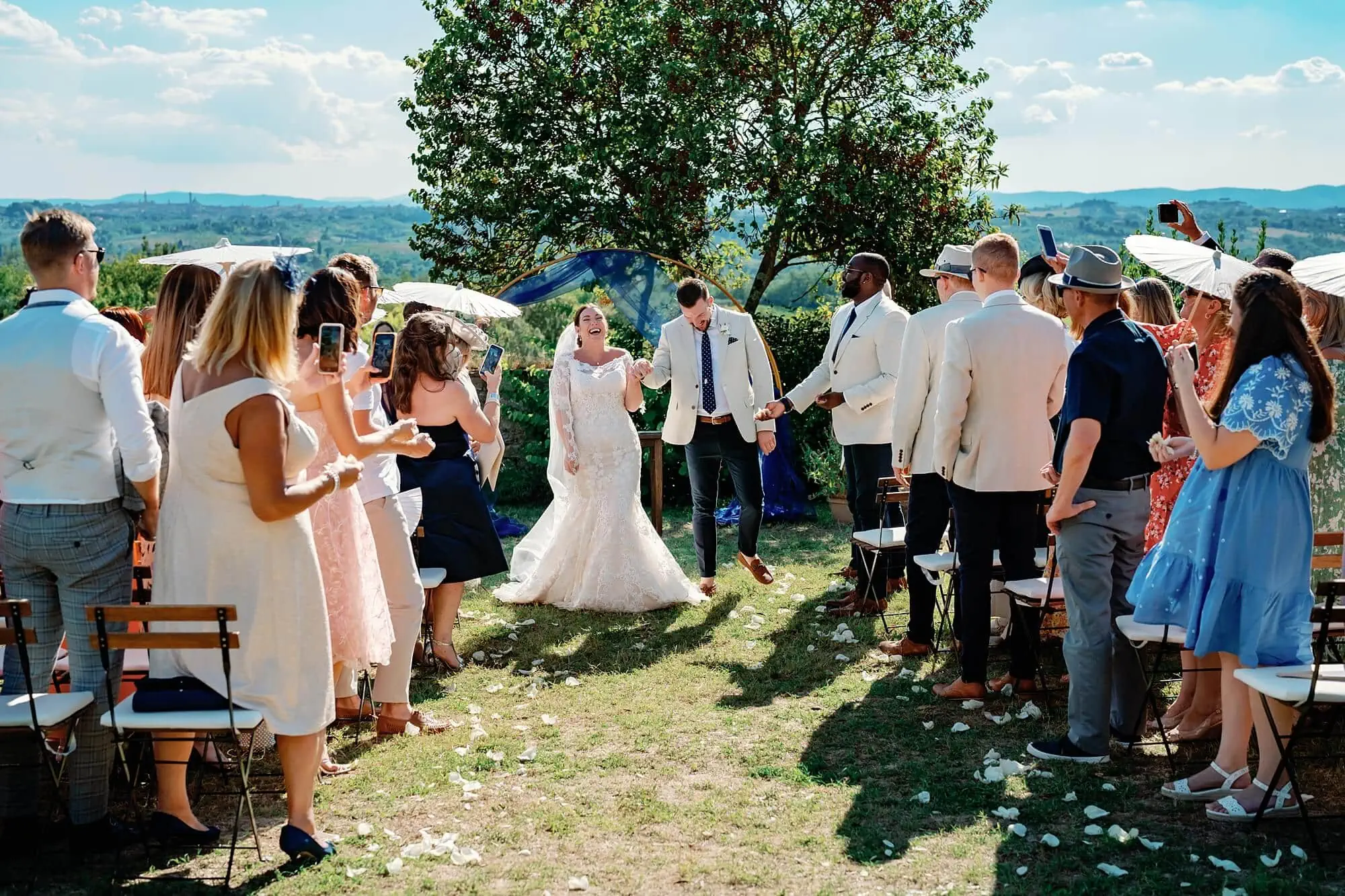 the recessional in Italy
