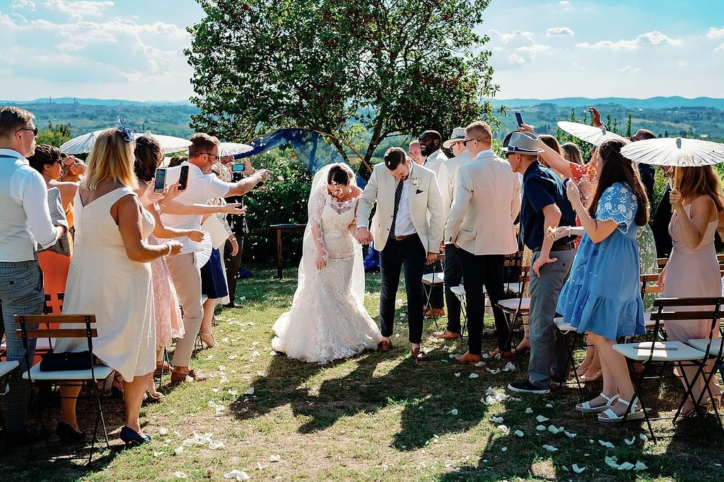 confetti at villa catignano