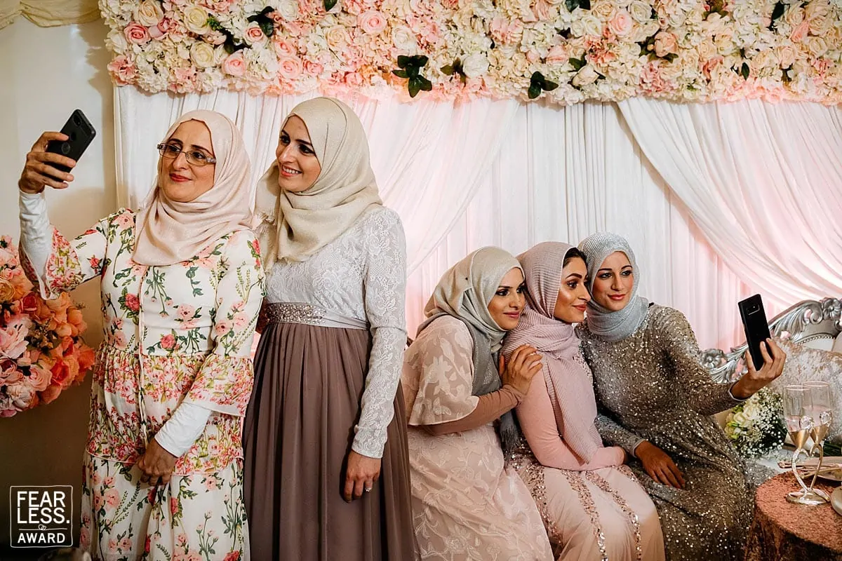 Muslim Wedding Photographer Selfie
