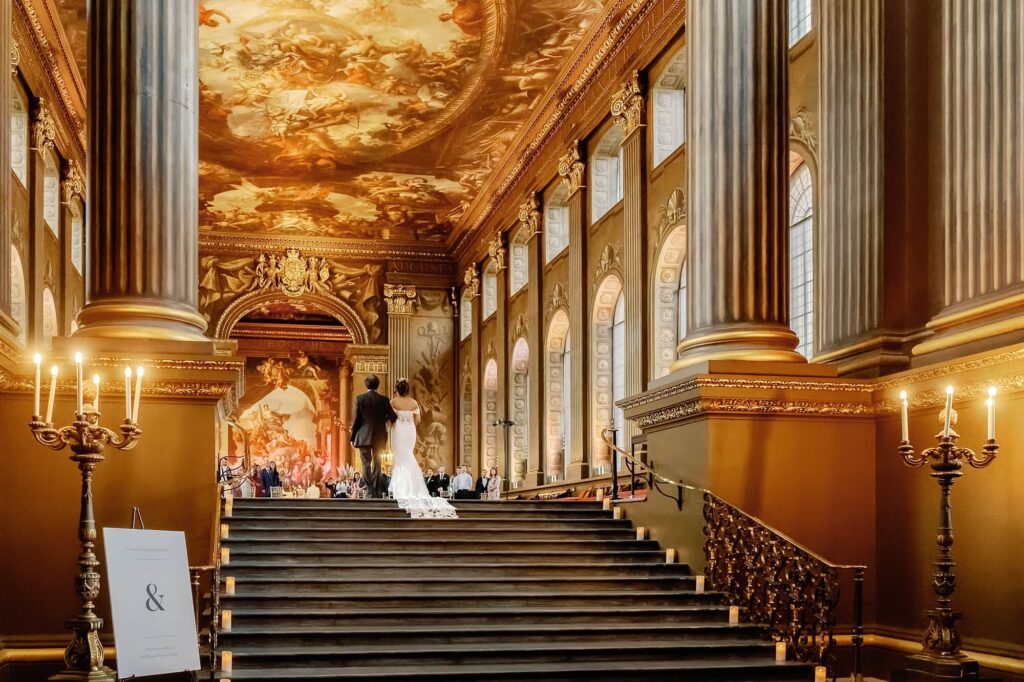 Bride at The Painted Hall