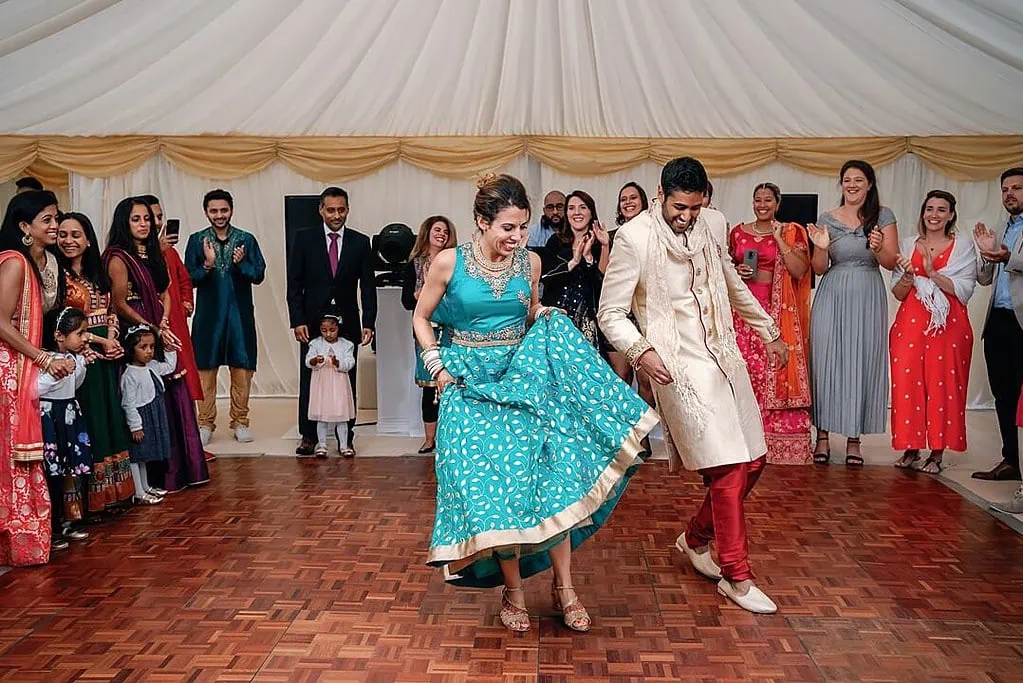 first dance at the indian wedding