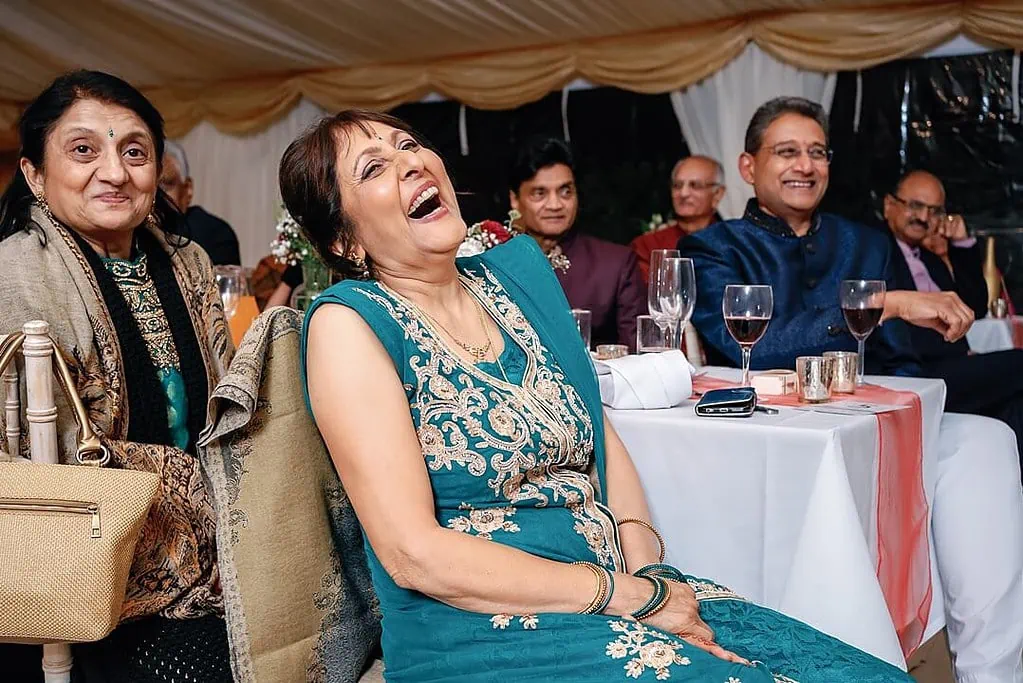 brde's mother's reaction to best man's speech at the indian wedding
