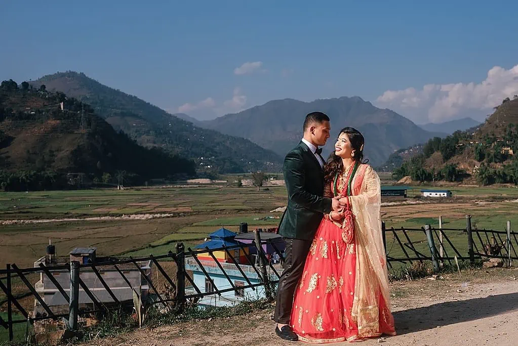 couple portrait in nepal