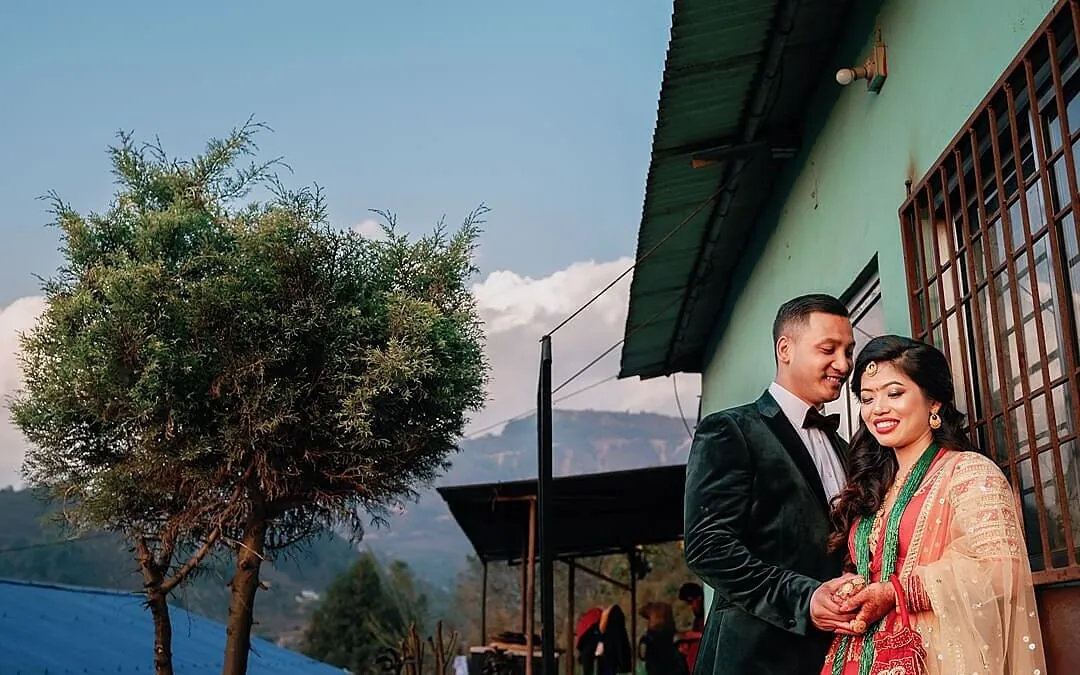 couple portraits in pokhara