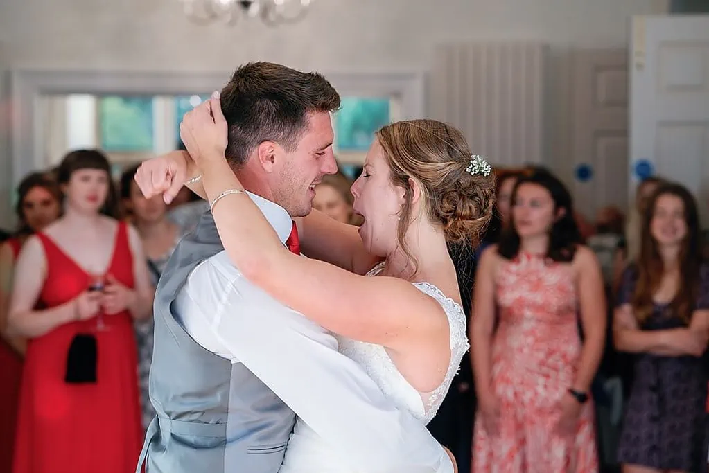the first dance at Old Down Estate