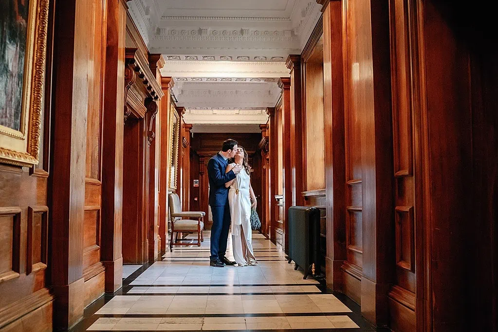 Couple Portraits at The Old Marylebone Town Hall