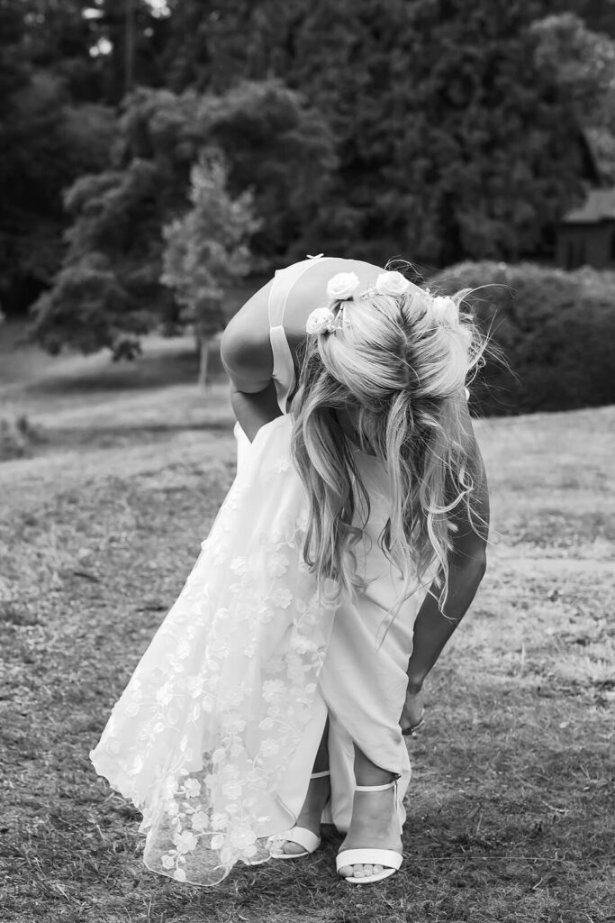 bride at Pennyhill Park