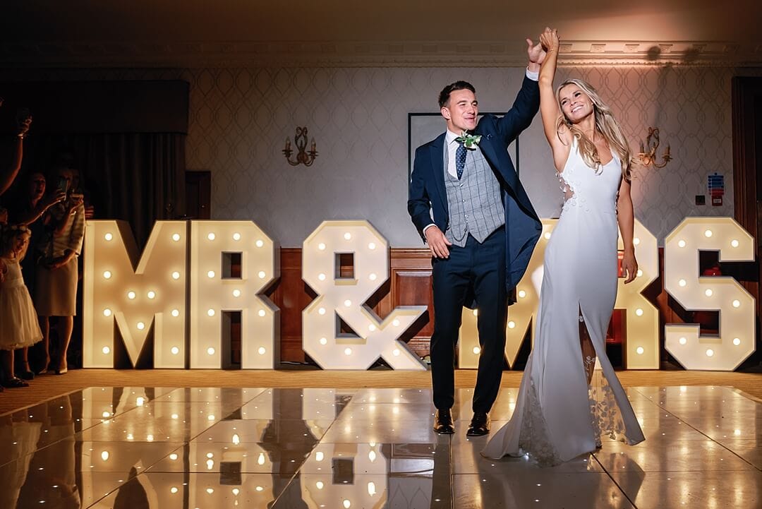 The first dance at Pennyhill Park