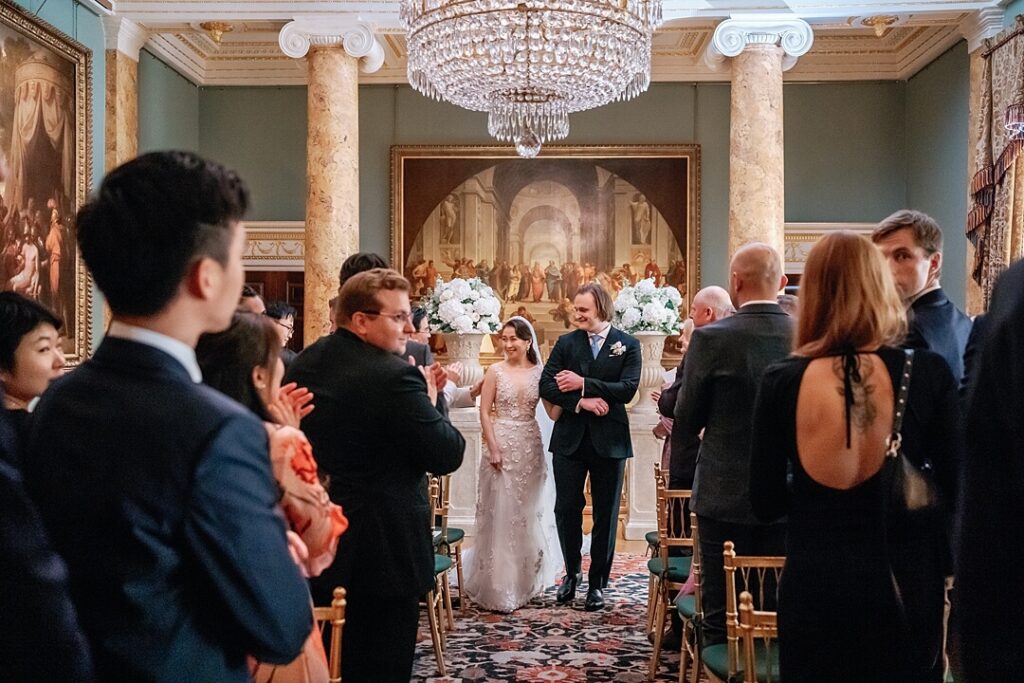 the recessional at Spencer House