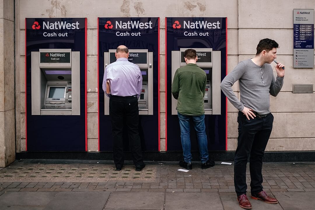 the groom going out for breakfast at The Ivy