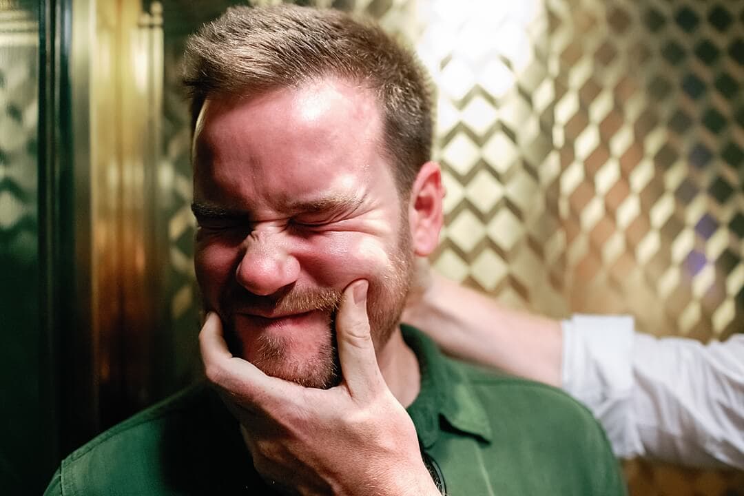 the groom at The Savoy Hotel