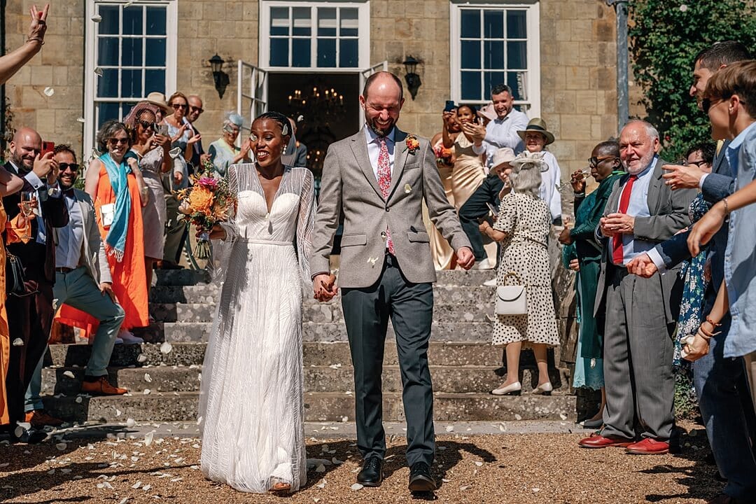 the confetti at cowdray house