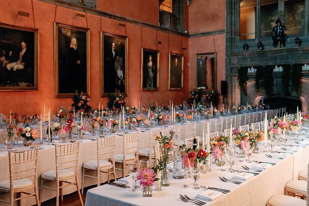 buck hall wedding reception