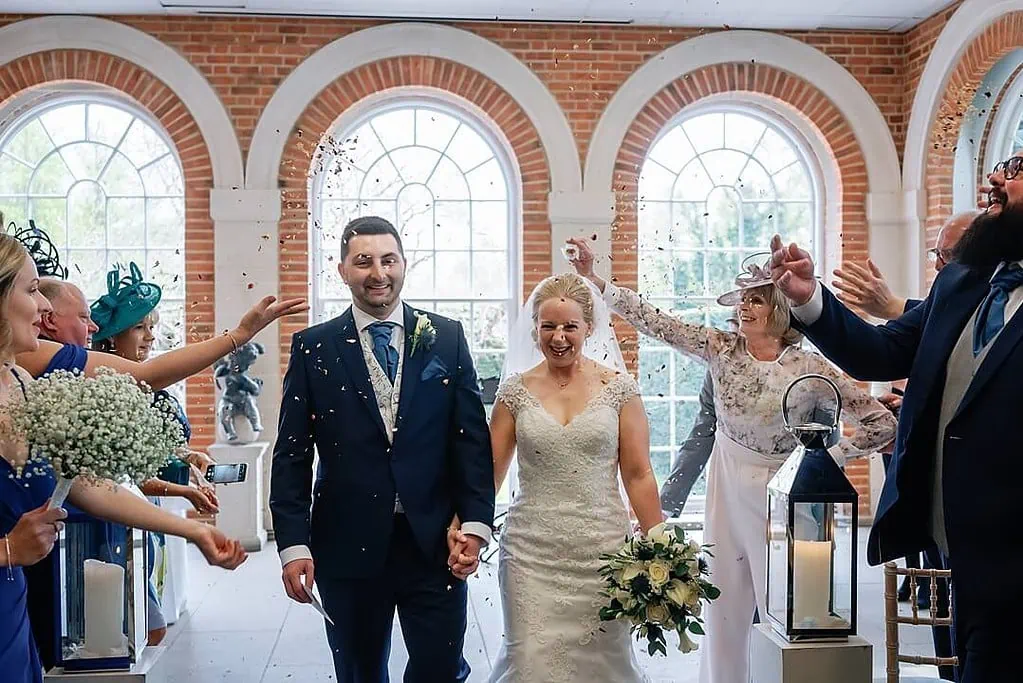 The Confetti Walk at Great Fosters