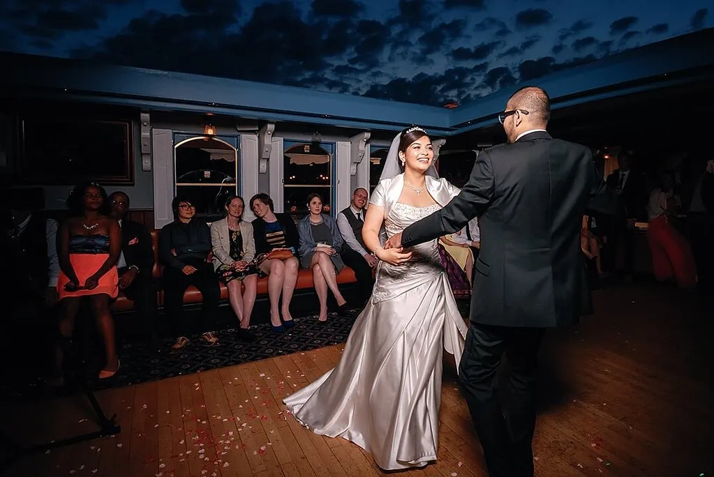 the first dance at The Guoman Hotel Wedding Photographer