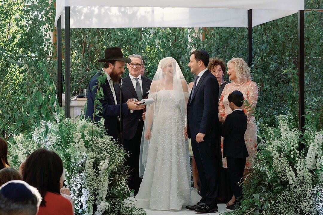 Jewish wedding at Kew Gardens
