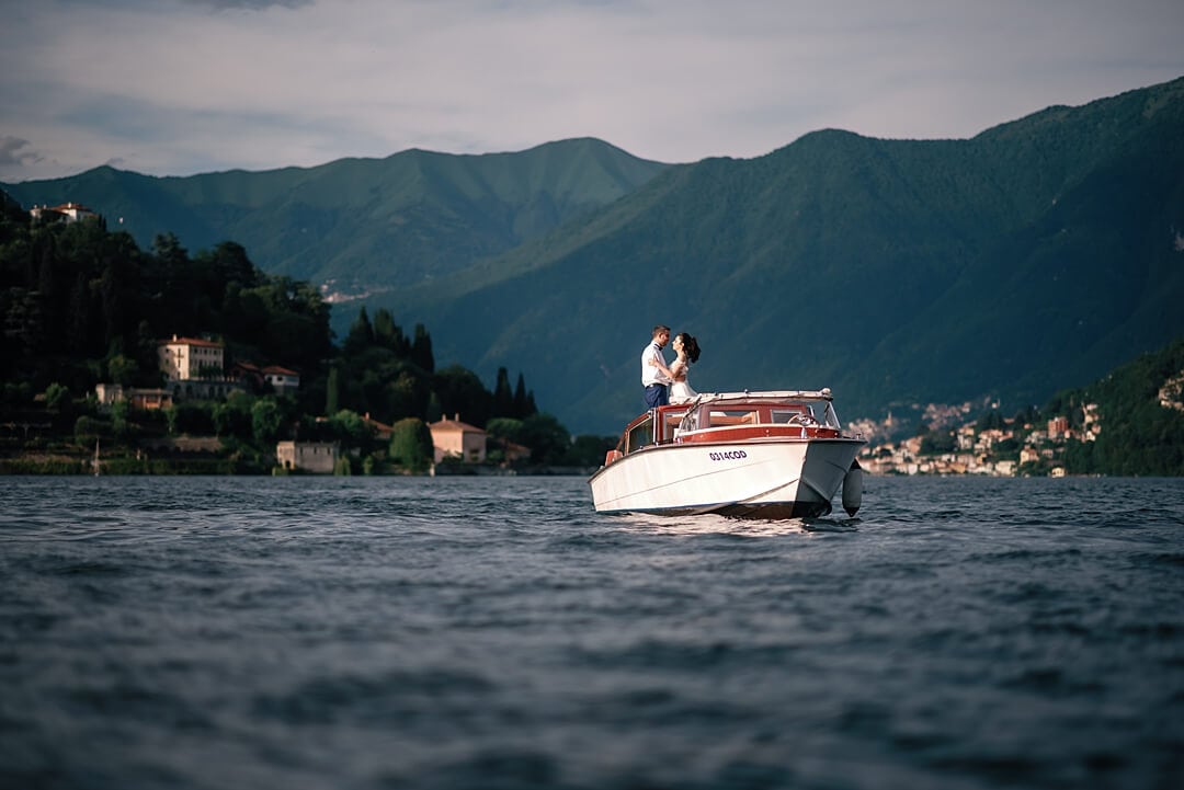 Lake Como Engagement Photographer