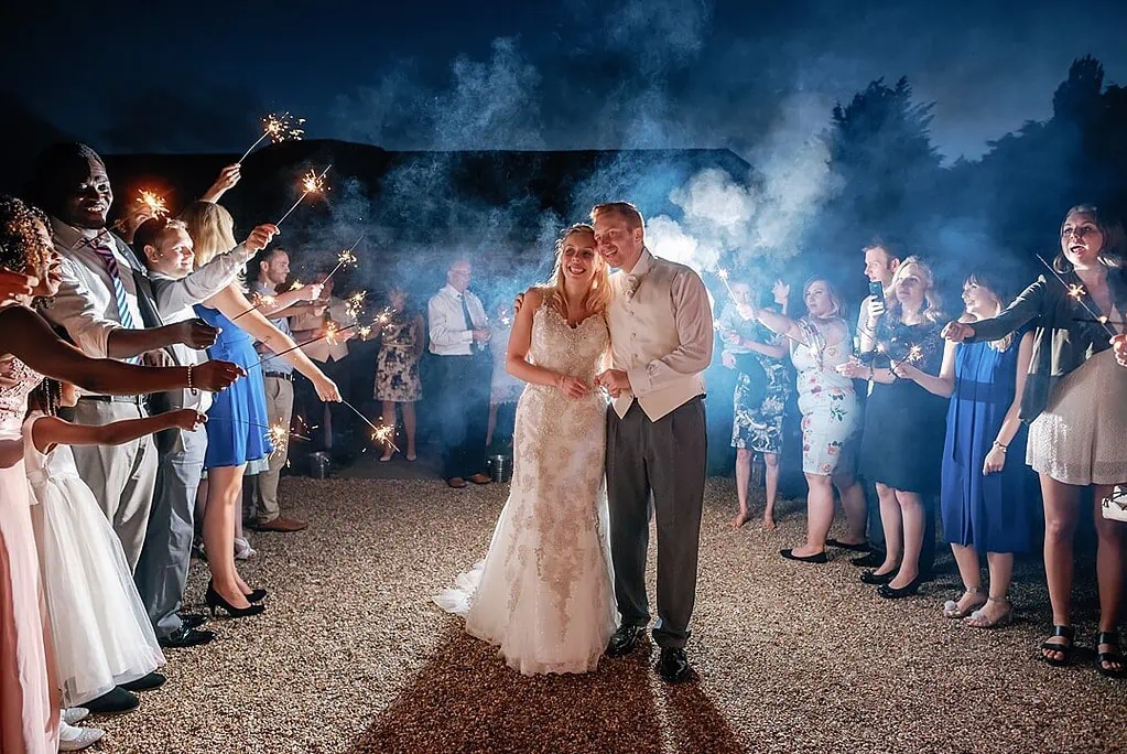 The sparklers at Lillibrooke Manor