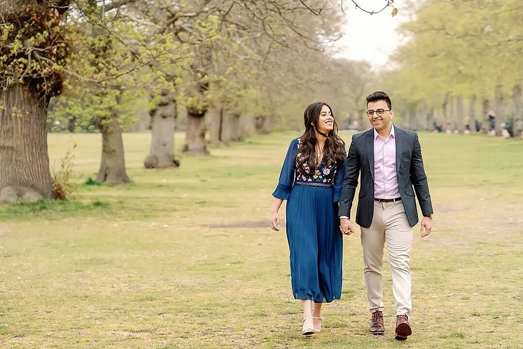 Greenwich Park Engagement Photography