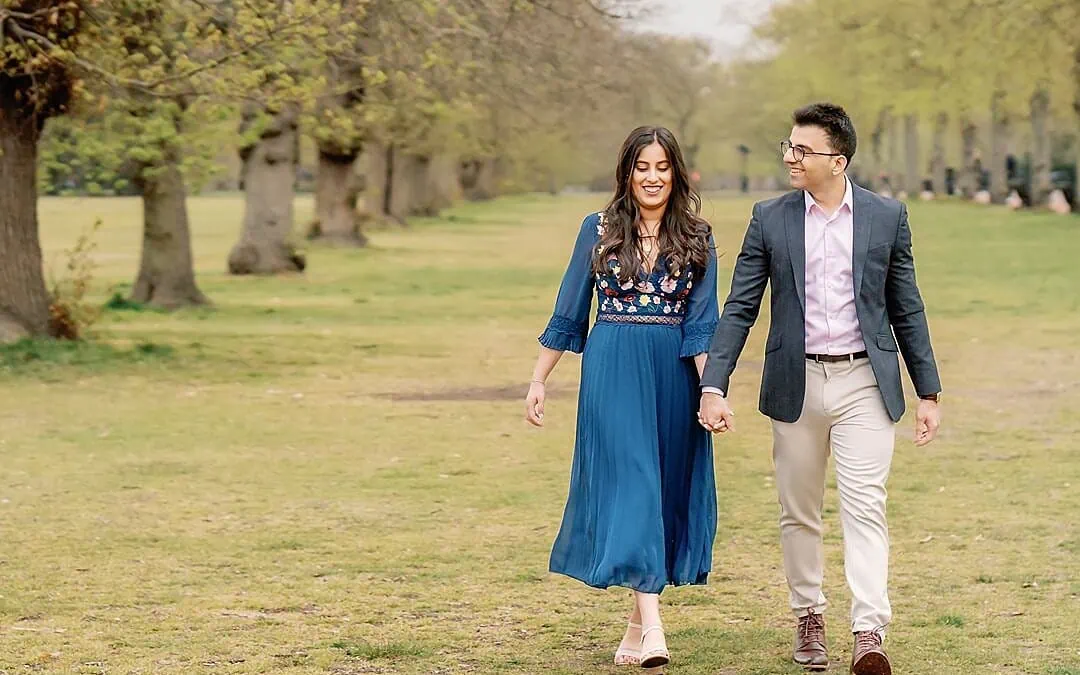 Greenwich Park Engagement Photography