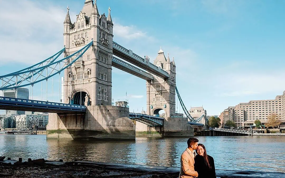 Tower Bridge Engagement Photography