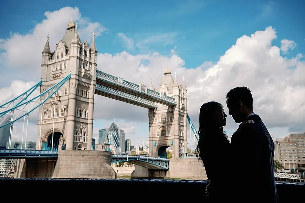 Tower Bridge Engagement Photography