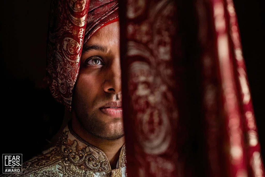 Sikh Groom Getting Ready