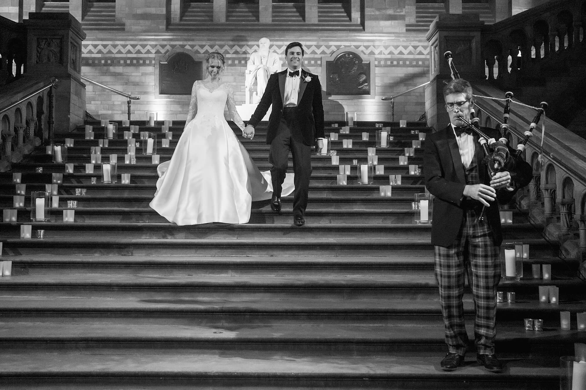 Natural History Museum Wedding Photography