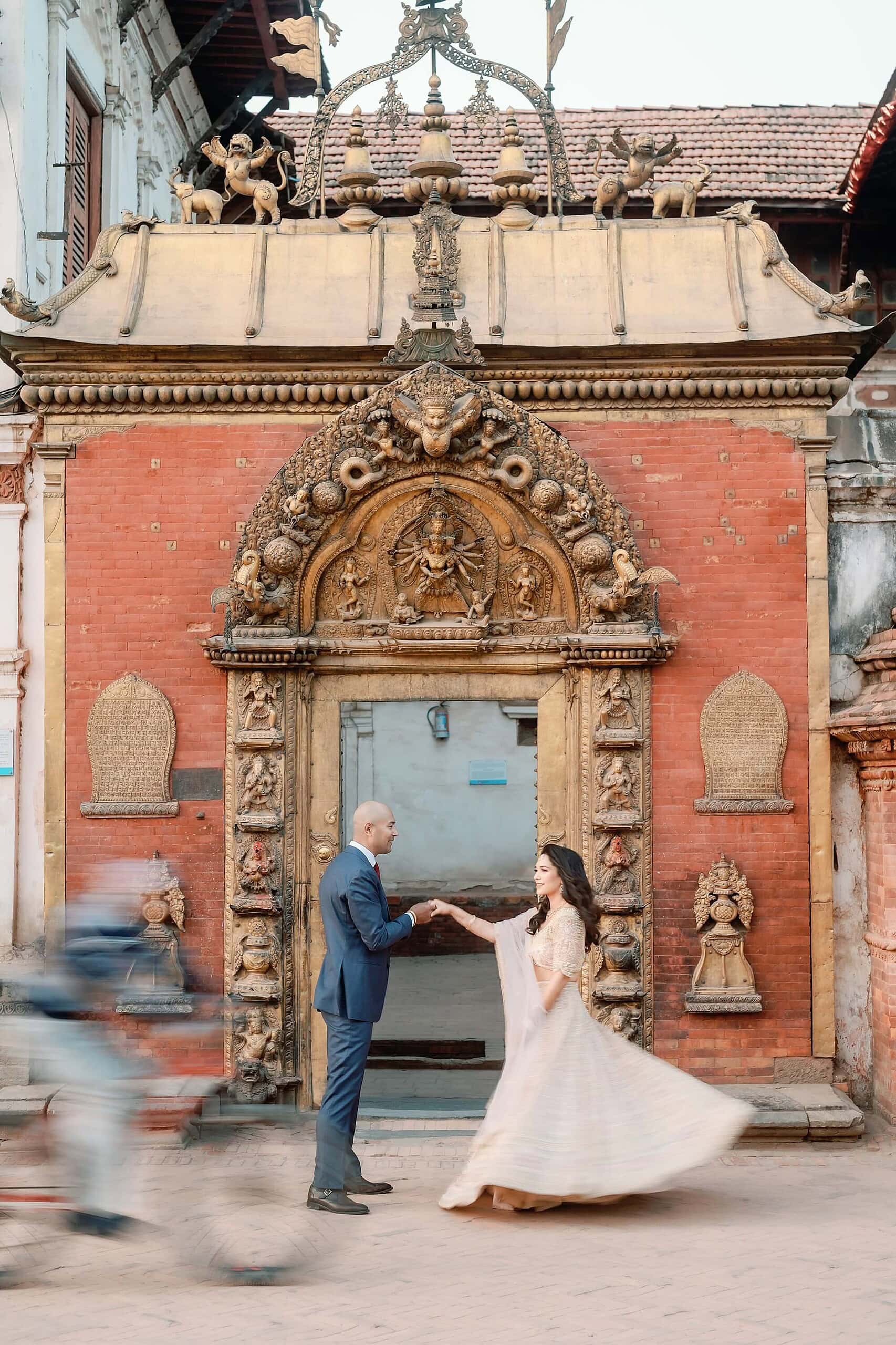 Surrey Wedding Photographer at Bhaktapur, Nepal